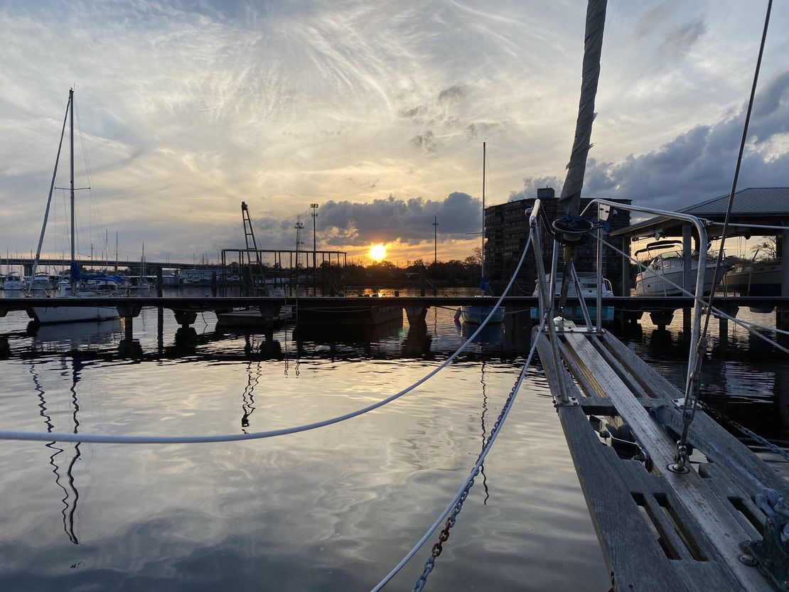 Sunsets on the Boat