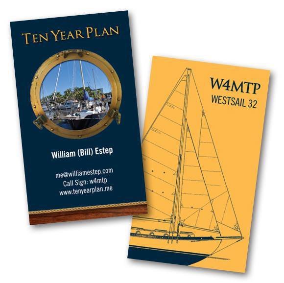 Ten Year Plan Boat Cards