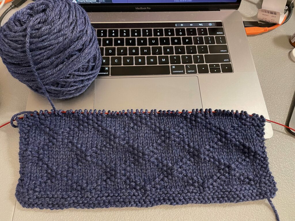 Working on King Charles swatch.